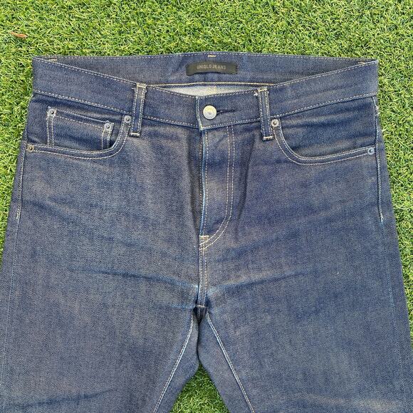 Uniqlo Men's Raw Selvage Denim Jeans - Picture 2 of 6